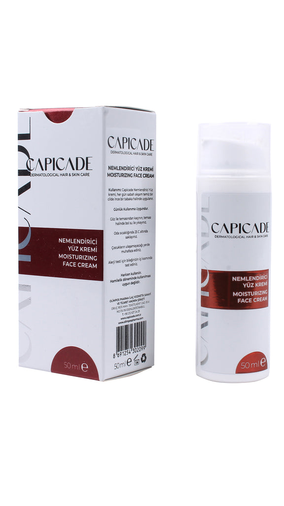 Capicade Nemlendirici Yüz Kremi 50ml