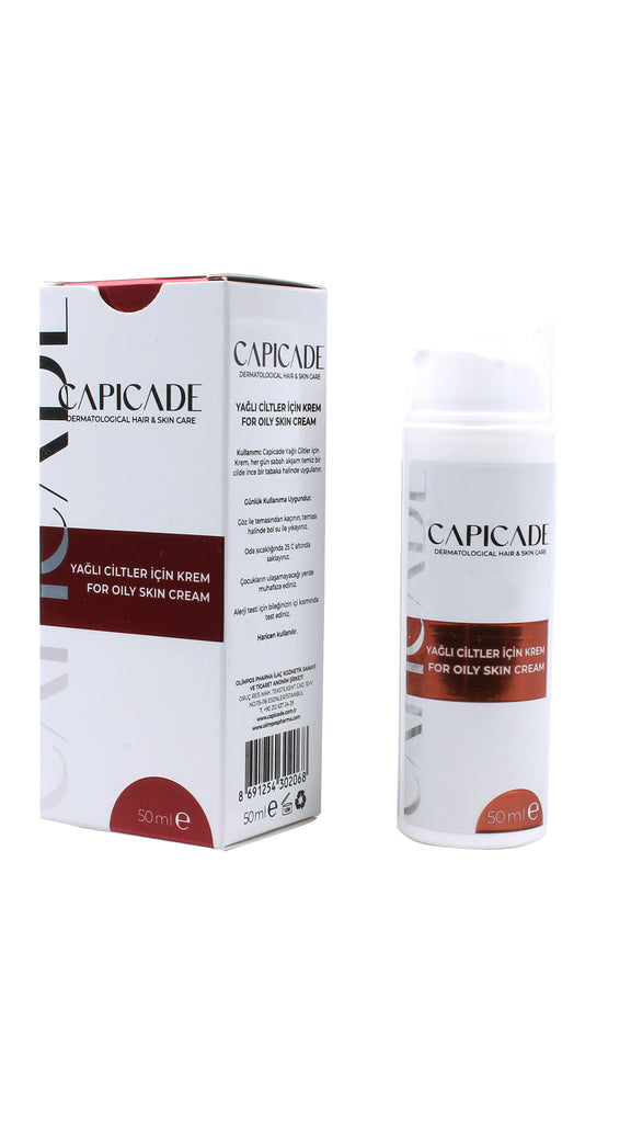 Capicade Yağlı Ciltler İçin Krem 50ml