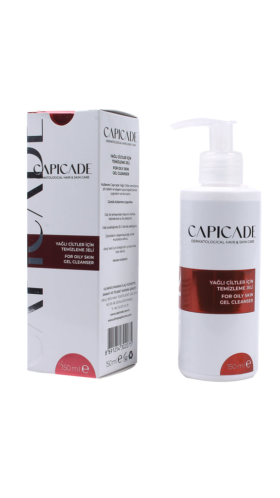 Capicade Yağlı Ciltler İçin Temizleme Jeli 150ml