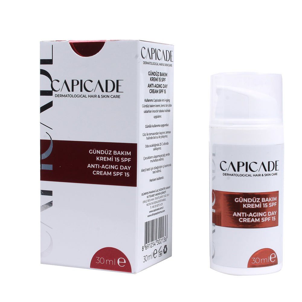 Capicade 15 Spf Anti-Aging Gündüz Bakım Kremi 30ml
